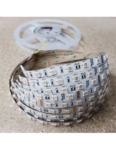 RGBW LED-Streifen (RGB+WW) 24V-14.4W/m