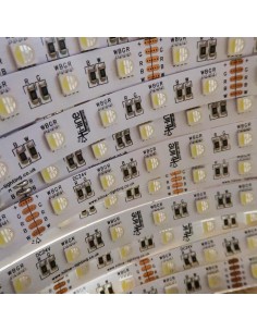 RGBW strip 6 LEDs one section 10 cm cuttable