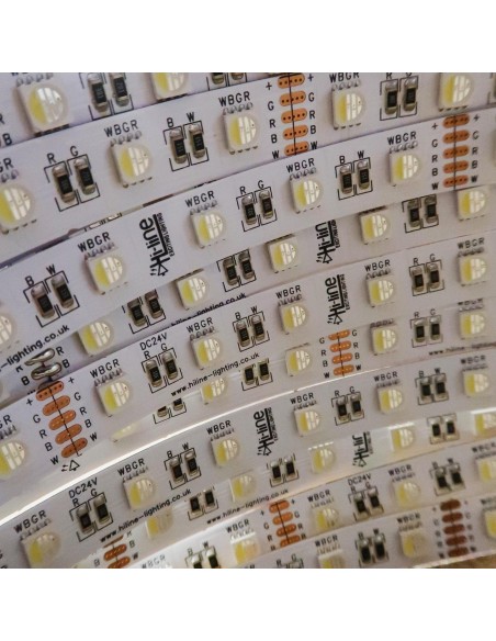 RGBW (RGB+KW) LED Streifen 10m Rolle