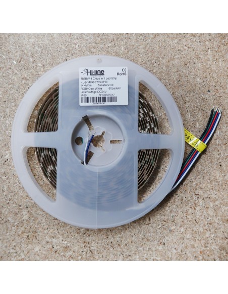 RGBW quad chip LED strip led tape
