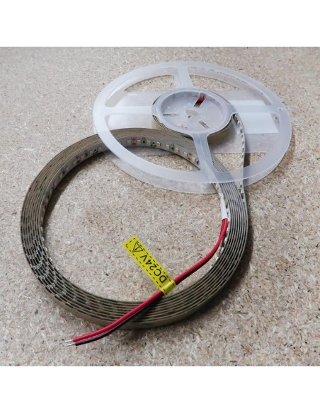 Warm White LED Strip SMD2835 IP65, 14.4W / 60 LEDS per meter, 5 meters roll 