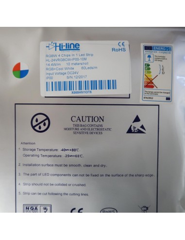 10 meters rgbw led strip rgb+cool white