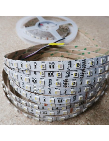 10 meters rgbw led strip rgb+cool white