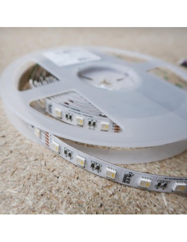 RGB+NW IP00 CRI80 LED-Streifen 5m Rolle 12mm/2 oz pcb