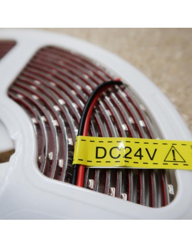 Warm White LED Strip SMD2835 IP65, 4.8W / 60 LEDS per meter, 5 meters roll 