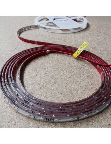 Warm White LED Strip SMD2835 IP65, 4.8W / 60 LEDS per meter, 5 meters roll 