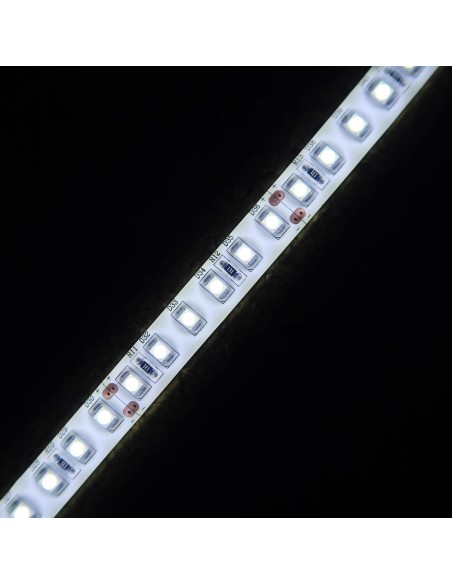 9.6W Cool White LED Strip 120 LEDs IP65 CRI80 6500K