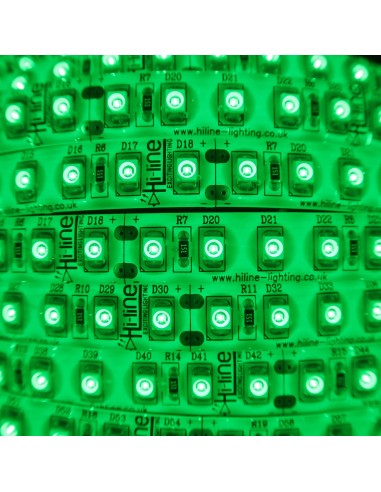 LED-Streifen Grün 9,6W/m 24V IP65 SMD3528