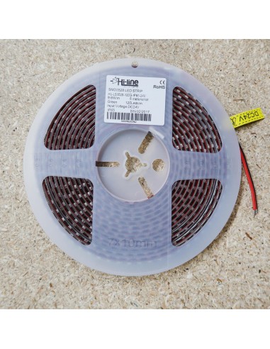 LED-Streifen Grün 9,6W/m 24V IP65 SMD3528