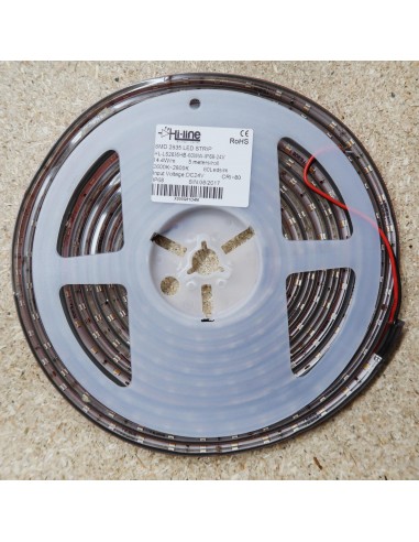 Waterproof Warm White LED tape 14.4W/m