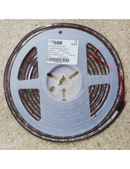 Waterproof Warm White LED tape 14.4W/m