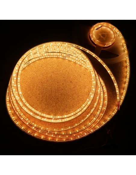 Waterproof Warm White LED tape 14.4W/m