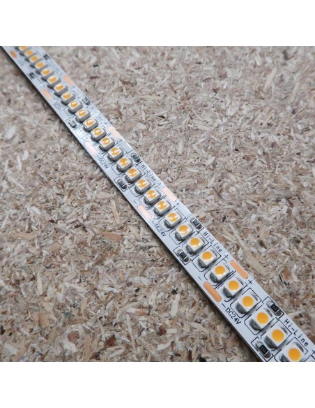 High density warm white LED Strip 240 LEDs / meter CRI 80+  
