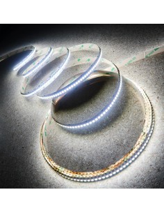 High density cool white LED Strip 240 LEDs / meter CRI 80+