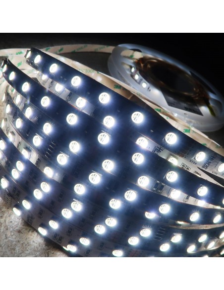 RGBW LED Streifen RGB+CW 24V 10 Meter Rolle