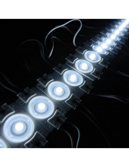 LED backlight module 12V 1.32W 125Lm white 7000K 160° IP68