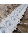 LED backlight module 12V 1.32W 125Lm white 7000K 160° IP68