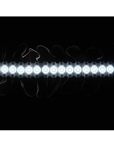 LED backlight module 12V 1.32W 125Lm white 7000K 160° IP68