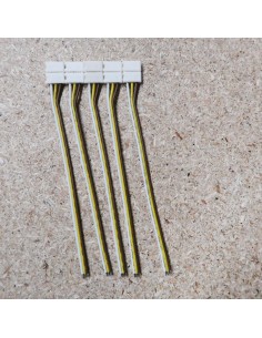 10mm power connector for CCT tuneable LED Strips with 15cm cable (pack of 5) 2