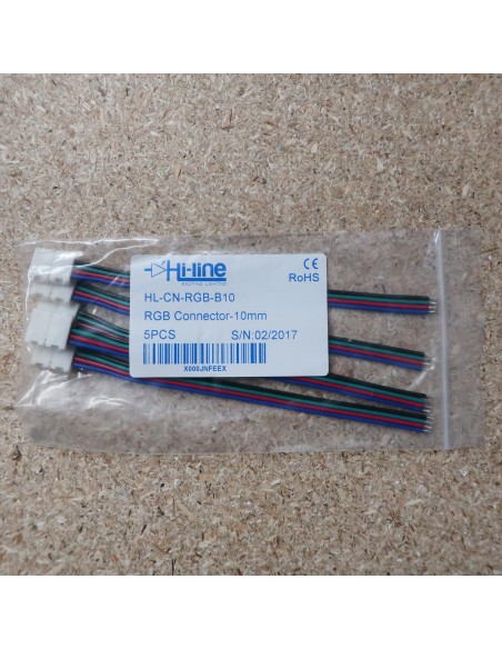 RGB strip power connector 10mm