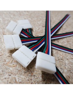 12mm RGBW solderless connector