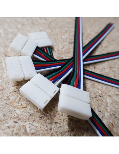 12mm RGBW solderless connector