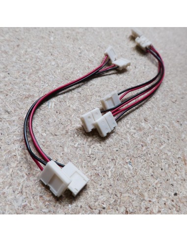 LED strip connector with 15cm cable 8mm 2 pin