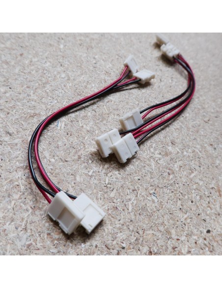 LED strip connector with 15cm cable 8mm 2 pin