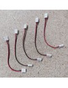 LED strip connector with 15cm cable 8mm 2 pin