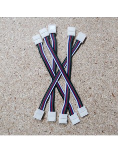 Flat 5 cores RGBW LED cable 10 meters roll 2