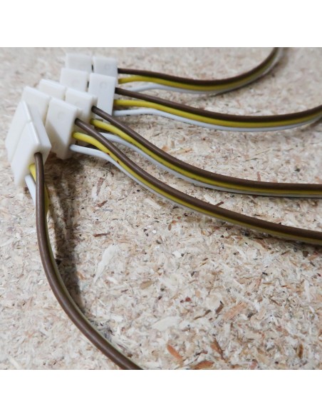 10mm CCT tuneable strip to strip extension with 15cm cable (pack of 5)