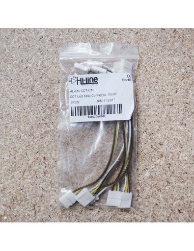 10mm CCT tuneable strip to strip extension with 15cm cable (pack of 5)