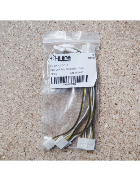 10mm CCT tuneable strip to strip extension with 15cm cable (pack of 5)