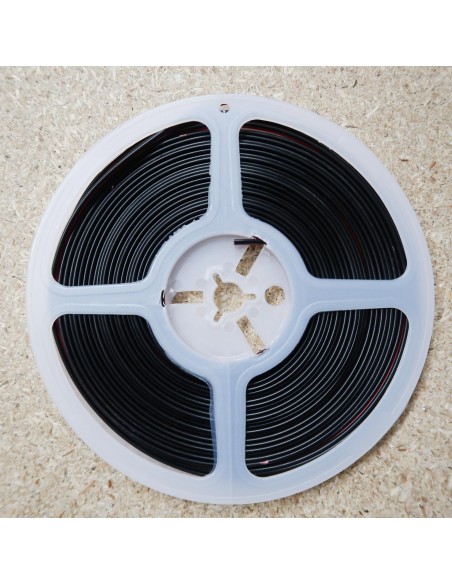 2 cores Red/Black LED strip wire AWG 18, 10m roll