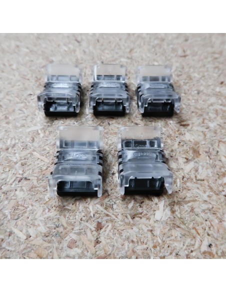 Strip to strip connector for 10mm IP00 LED tape single colour (pack of 5)