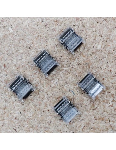 Strip to strip connector for 12mm IP00 LED tape RGBW 5 pin (pack of 5)
