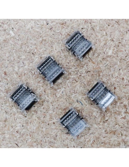 Strip to strip connector for 12mm IP00 LED tape RGBW 5 pin (pack of 5)