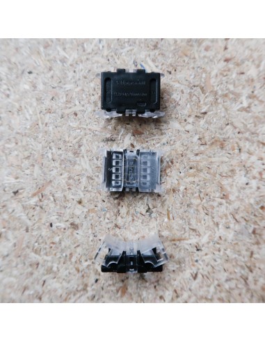 Strip to strip connector for 10mm IP00 LED tape RGB colour (pack of 5)