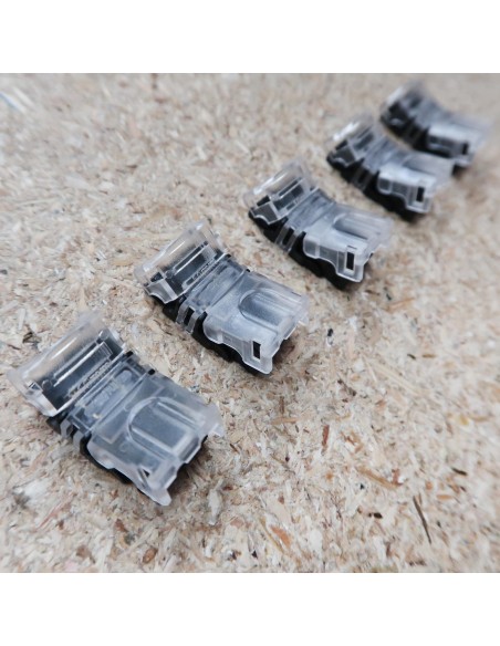 Strip to wire connector for IP65 LED tape single colour 10mm (pack of 5)