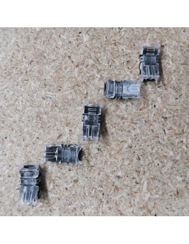 Strip to wire connector for IP65 LED tape single colour 8mm (pack of 5)
