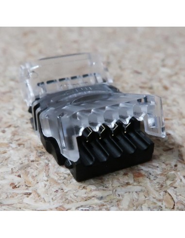 Strip to wire connector for 12mm IP00 LED tape RGBW 5 pin