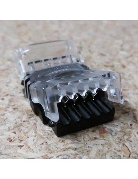 Strip to wire connector for 12mm IP00 LED tape RGBW 5 pin