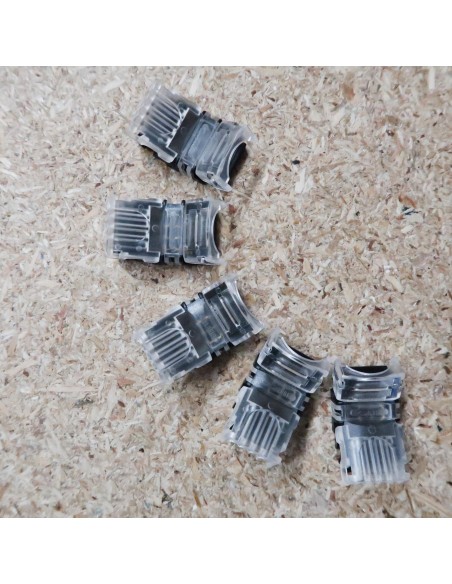 Strip to wire connector for IP65 LED tape RGB colour 10mm (pack of 5)