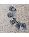 Strip to wire connector for IP65 LED tape RGB colour 10mm (pack of 5) Strip to wire connector for IP65 LED tape RGB colour 10mm (pack of 5)