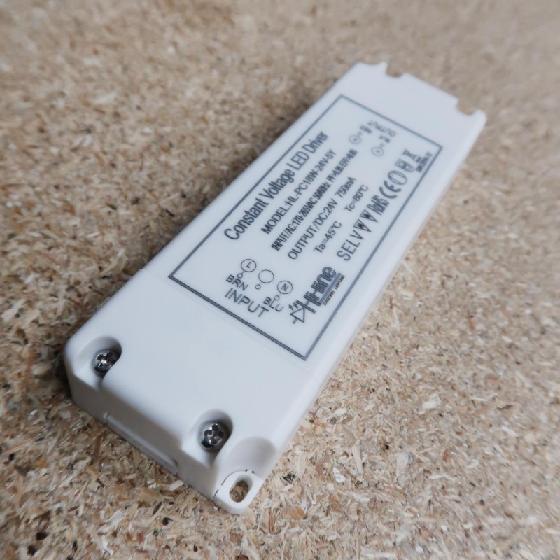 LED Driver "Premium Series" | 18W | 24V | IP40 | 5 years warranty