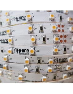 Warmweißer LED-Streifen 24V-14,4W/m- IP00-CRI80-SMD3528B 2