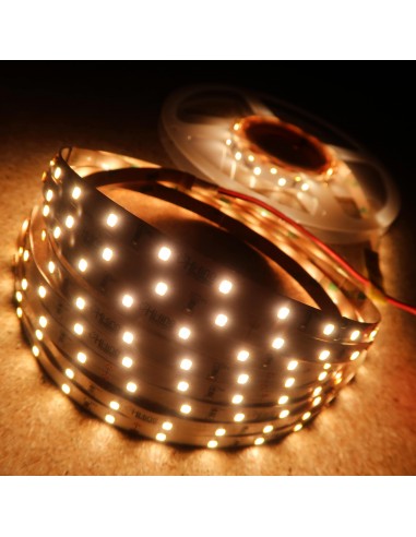 Warmweißer LED Streifen 3000K 24V 14.4W/m IP00 CRI80 SMD2835