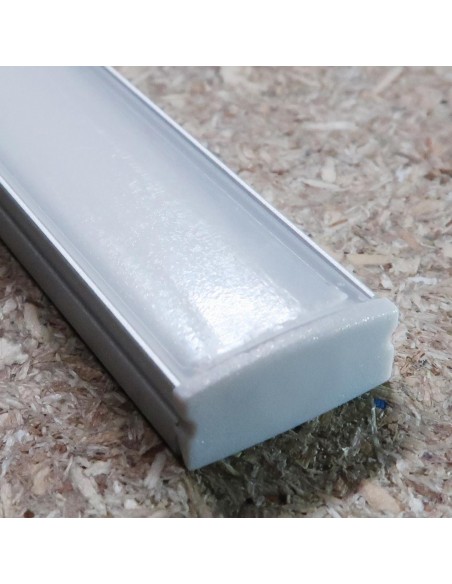 Slim wall LED profile extrusion L1000*W17.5*H7mm