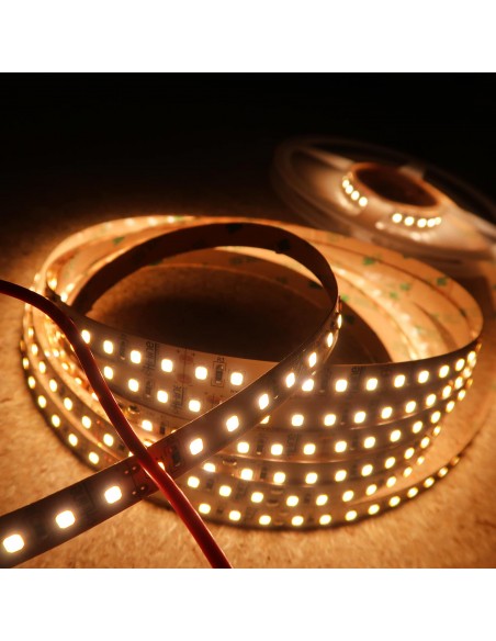 Warm White LED Strip 3000K 24V 28.8W/m IP00 CRI90 SMD2835