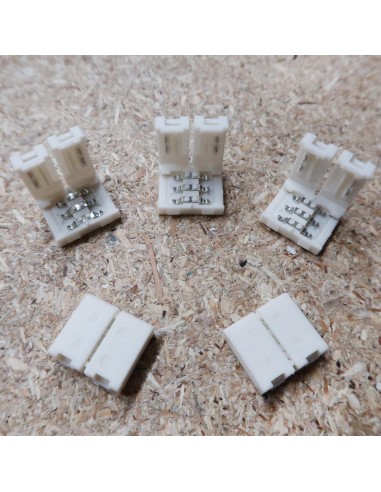 10mm tuneable strip to strip solderless Connector (3 pin) pack of 5